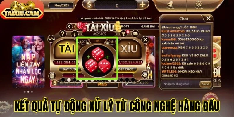Kết quả tự động xử lý từ công nghệ hàng đầu