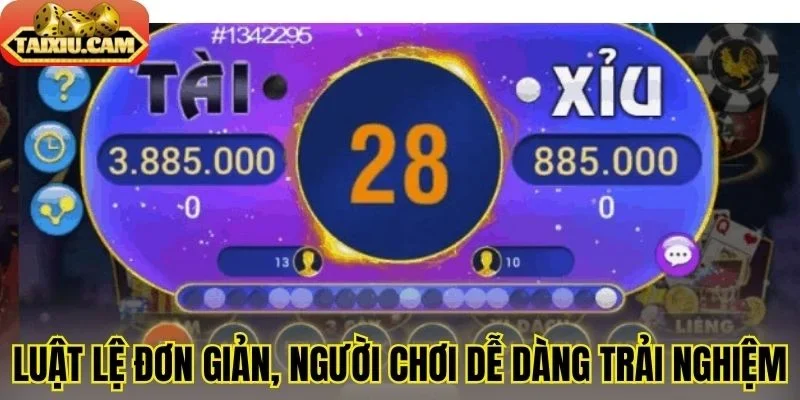 Luật lệ đơn giản, người chơi dễ dàng trải nghiệm