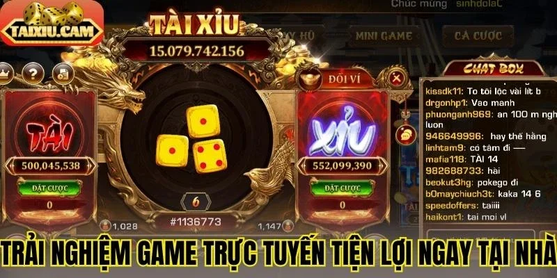 Trải nghiệm game trực tuyến tiện lợi ngay tại nhà