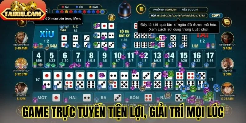Game trực tuyến tiện lợi, giải trí mọi lúc
