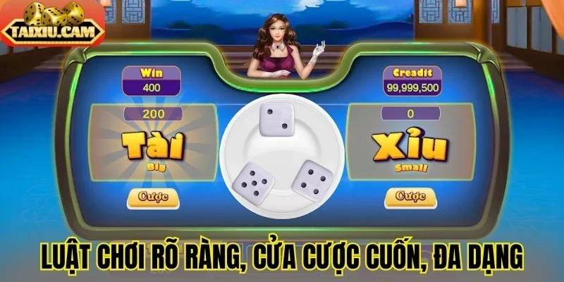 Luật chơi rõ ràng, cửa cược cuốn, đa dạng